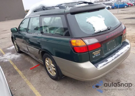 2000 Subaru Outback Limited z USA, uszkodzony, nr VIN 4S3BH6860Y7635347